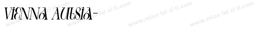 Vienna Autsia字体转换